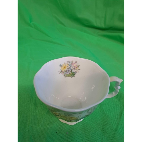 765 - Royal Dolton Brambly Hedge Tea Set Collection Comprising Of 6 Tea Cups And 3 Saucers