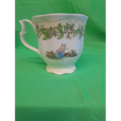 765 - Royal Dolton Brambly Hedge Tea Set Collection Comprising Of 6 Tea Cups And 3 Saucers