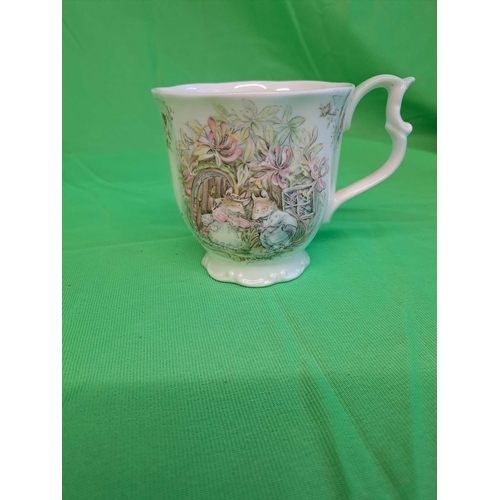 765 - Royal Dolton Brambly Hedge Tea Set Collection Comprising Of 6 Tea Cups And 3 Saucers