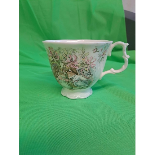 765 - Royal Dolton Brambly Hedge Tea Set Collection Comprising Of 6 Tea Cups And 3 Saucers