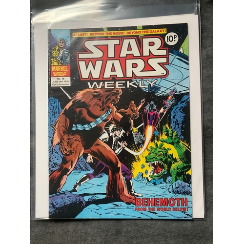 51 - Marvel Comics Group, Star Wars Weekly. British Issue 1978. Issues 4, 9, 17, 19, 23