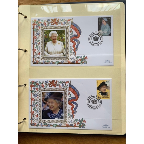 569 - The Queens Coronation Jubilee 2003 Collection Includes Stamps And Letters As Pictured. In A A4 Bindi... 