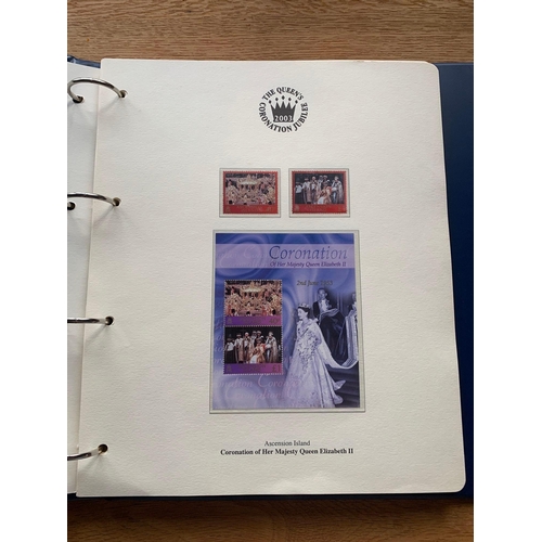 569 - The Queens Coronation Jubilee 2003 Collection Includes Stamps And Letters As Pictured. In A A4 Bindi... 