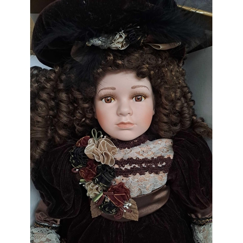 Vintage Knightsbridge Collection Porcelain Doll NAOMI 21