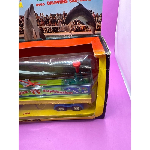 104 - Hard to find Corgi Dolphinarium with leaping Dolphins. Model number 1164. Model is in great conditio... 