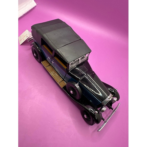 127 - Franklin, mint, 1929, Rolls-Royce Phantom one scale 1.24