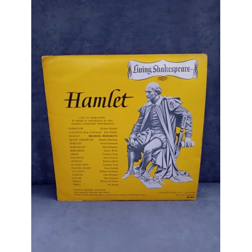 358 - 2 x Records   1 x spoken play records living Shakespeare hamlet 1 x Andrew Lloyd webber aspects of l... 