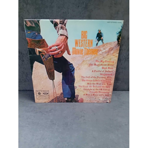 364 - 5 x Western movie theme vinyls as pictured