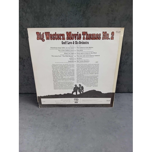 364 - 5 x Western movie theme vinyls as pictured