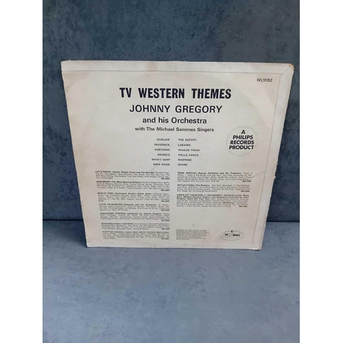 364 - 5 x Western movie theme vinyls as pictured