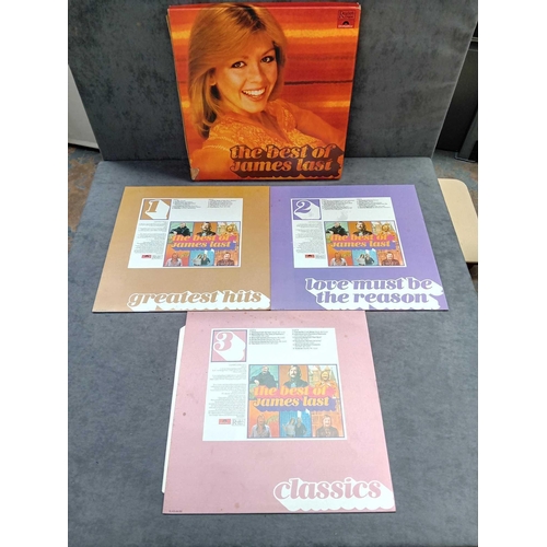 370 - The best of James Last boxed vinyl collection as pictured