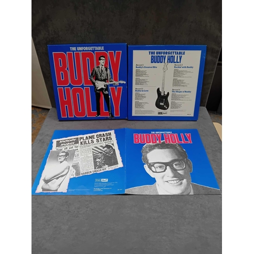 372 - The unforgettable buddy Holly boxed vinyl collection