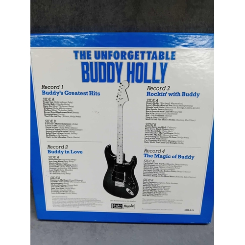 372 - The unforgettable buddy Holly boxed vinyl collection