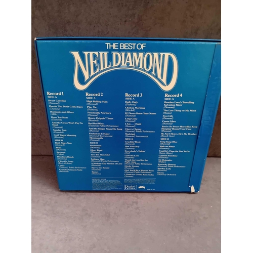 373 - The best of Neil Diamond boxed vinyl collection