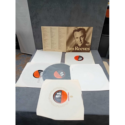 375 - Jim Reeves golden memories boxed vinyl collection