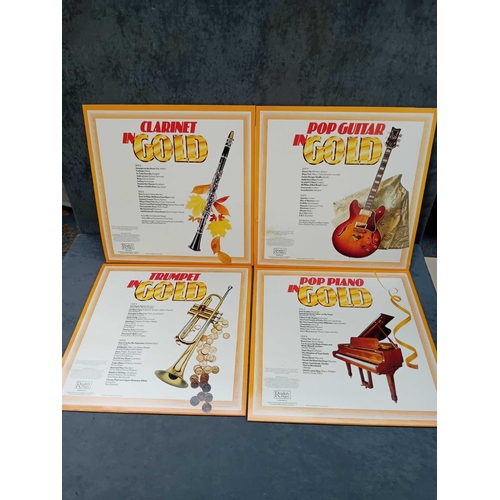 380 - Instruments in gold boxed vinyl collection as pictured