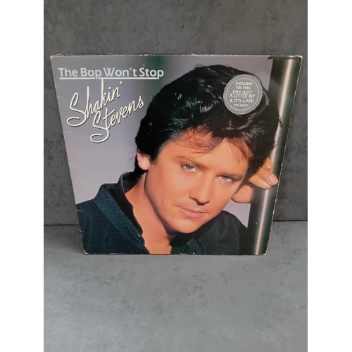 389 - 9 x Shakin Stevens vinyls as pictured