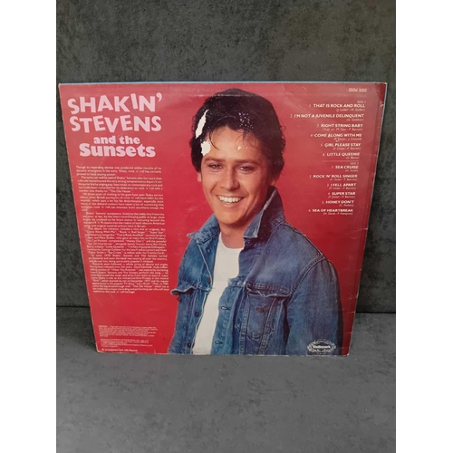 389 - 9 x Shakin Stevens vinyls as pictured