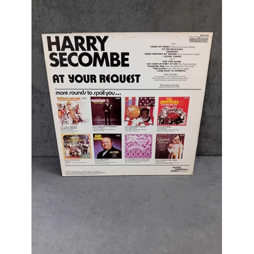 391 - 4 x Harry Secombe vinyls as pictured