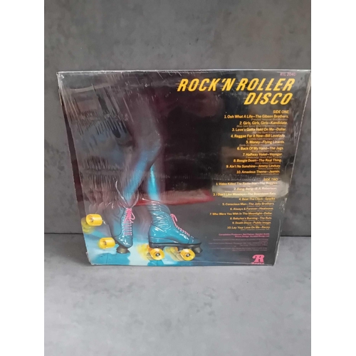 399 - 8 x rock and roll vinyls as pictured