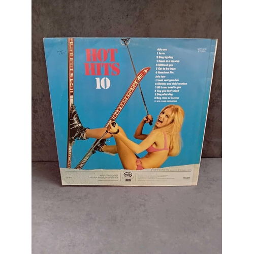 400 - 6 x Hot hits vinyls as pictured