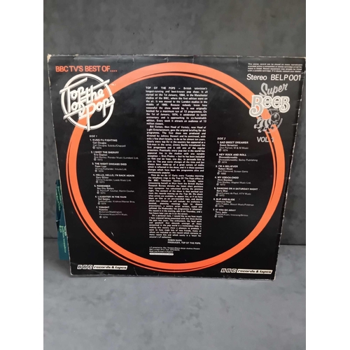 408 - 5 x top of the pops / eurovision vinyls as pictured