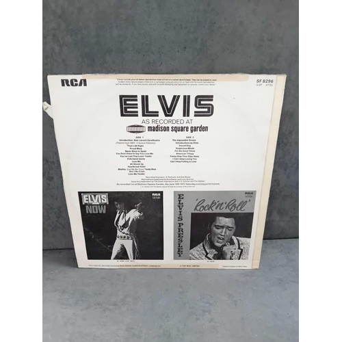 409 - 10 x Elvis vinyls as pictured