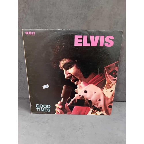 409 - 10 x Elvis vinyls as pictured