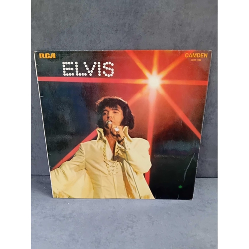 409 - 10 x Elvis vinyls as pictured