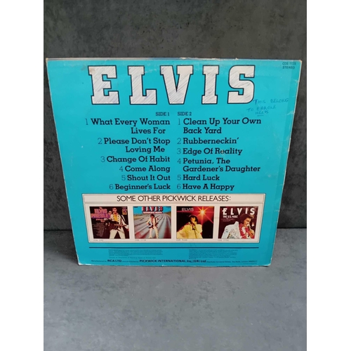 410 - 6 x Elvis vinyls as pictured