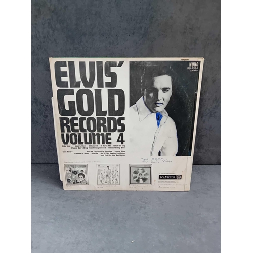 410 - 6 x Elvis vinyls as pictured