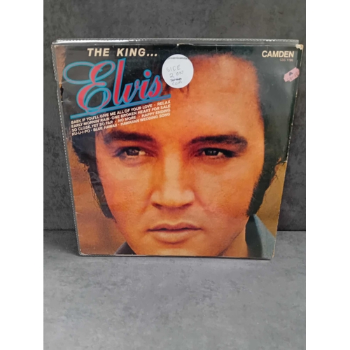 410 - 6 x Elvis vinyls as pictured