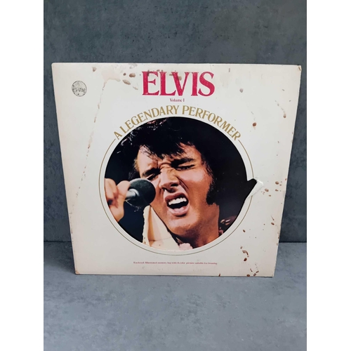 410 - 6 x Elvis vinyls as pictured