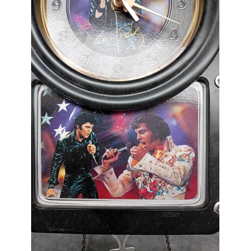 414 - Elvis for all time cuckoo clock