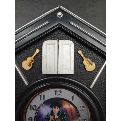 414 - Elvis for all time cuckoo clock