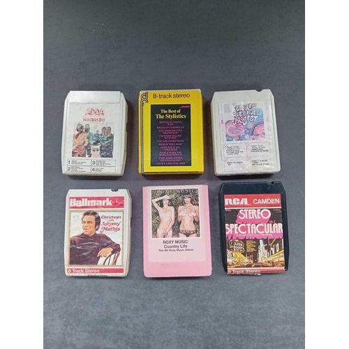 1036 - Mixed lot of 6 8 trach tapes this lot includes ABBA Waterloo, The best of the stylistics, Best of th... 