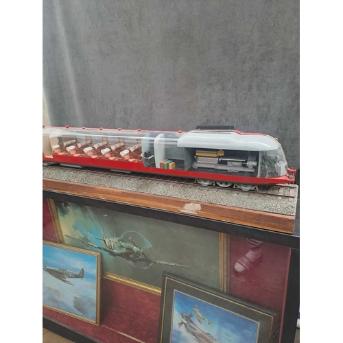 195 - Extremely Rare one off Maquettes arma Paris the trans Europe express display model 1342mm x 278mm