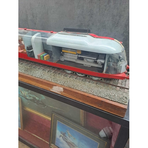 195 - Extremely Rare one off Maquettes arma Paris the trans Europe express display model 1342mm x 278mm