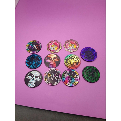 320 - Large collection of vintage POG as pictured