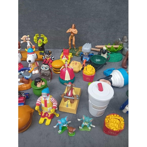 325 - Large collection of various McDonald's happy meal toys as pictured