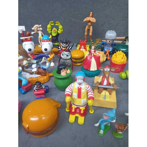 325 - Large collection of various McDonald's happy meal toys as pictured