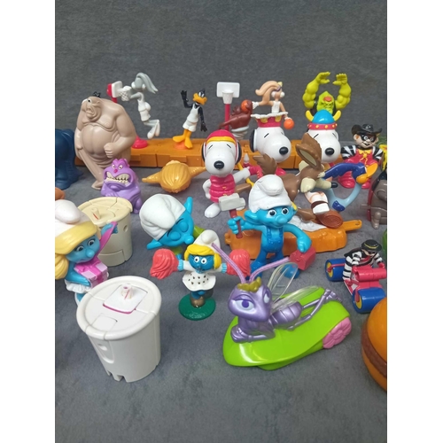 325 - Large collection of various McDonald's happy meal toys as pictured