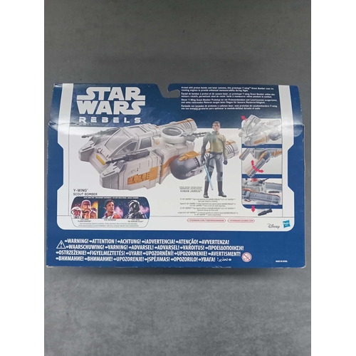 346 - Starwars Y-wing Scout Bomber with Kanan Jarrus figure