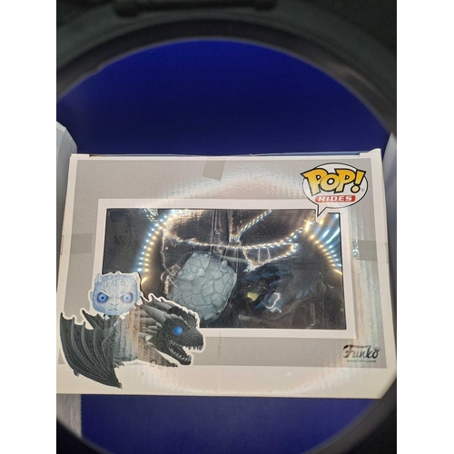 497 - Pop! rides game of thrones night king and icy viserion number 58