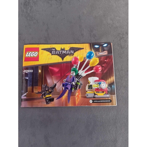 515 - Lego The Batman Movie The Joker Balloon Escape 70900 pre built model with box and instruction manual