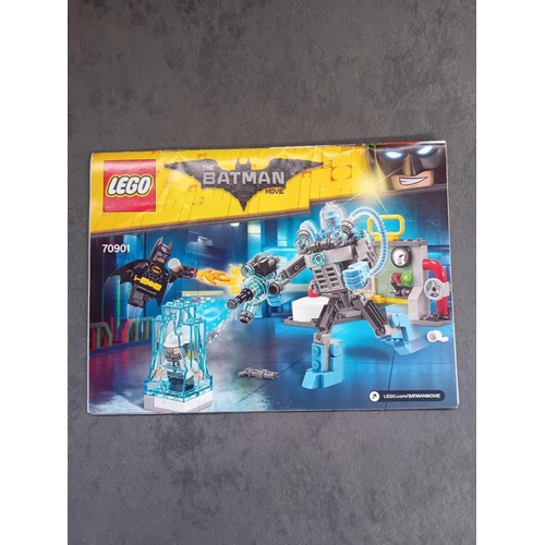 517 - Lego The Batman Movie Mr Freeze Ice Attack pre built model with instruction manual no box