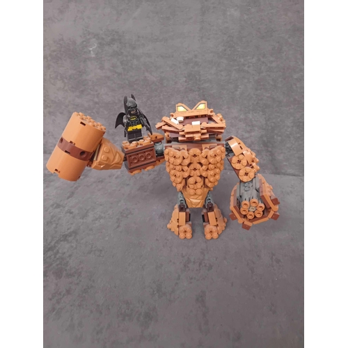 518 - Lego The Batman Movie Clayface Splat Attack 70904 pre built set with box and instruction manual