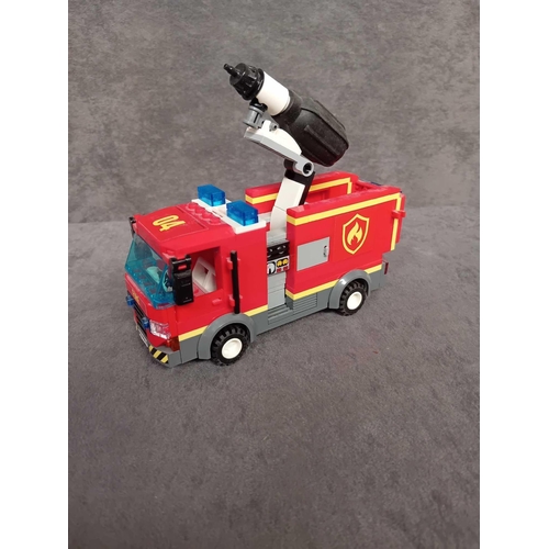 521 - Lego city fire fighter mixed lot as pictured