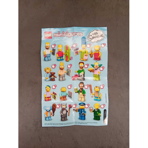 526 - Lego mini figures The Sampsons complete set with all accessories