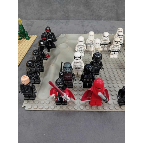 542 - Job lot of Lego Star Wars mini figures as pictured